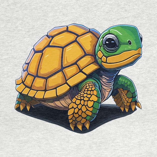 Turtle Portrait by SpriteGuy95